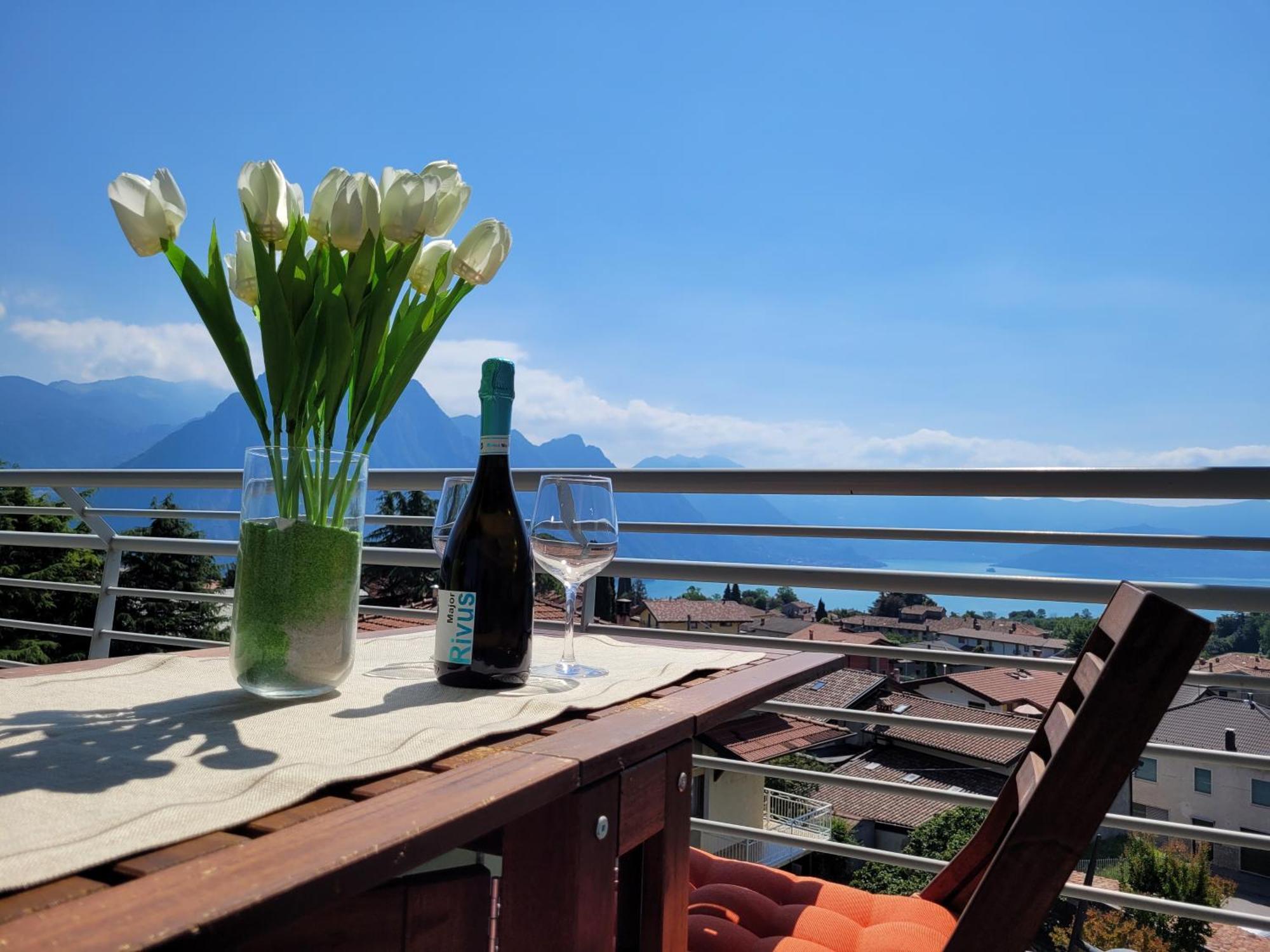 Ferienwohnung The View Mountain Lake Iseo Hospitality Solto Collina Exterior foto